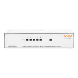 HPE Aruba Instant On 1430 5G Switch - Commutateur - non géré - 5 x 10 - 100 - 1000 - de bureau, fixation ... (R8R44AABB)_1